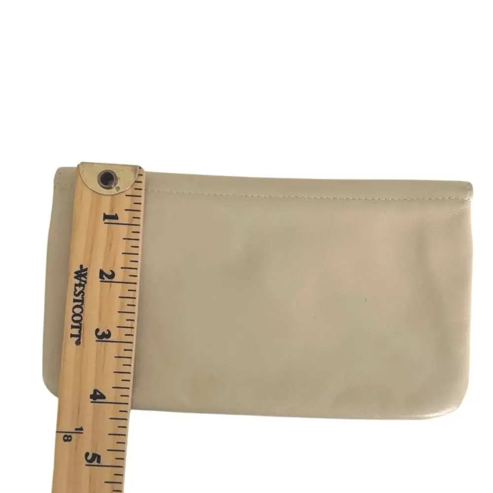Vintage Ivory St. Thomas Cowhide wallet purse multi-functional
